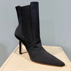 Good American High Kickstand Black Stiletto Boot LEFT BOOT ONLY Sz 8.5